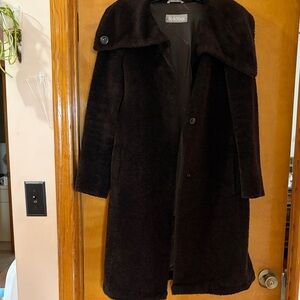 MaxMara Dark Brown Teddy Jacket